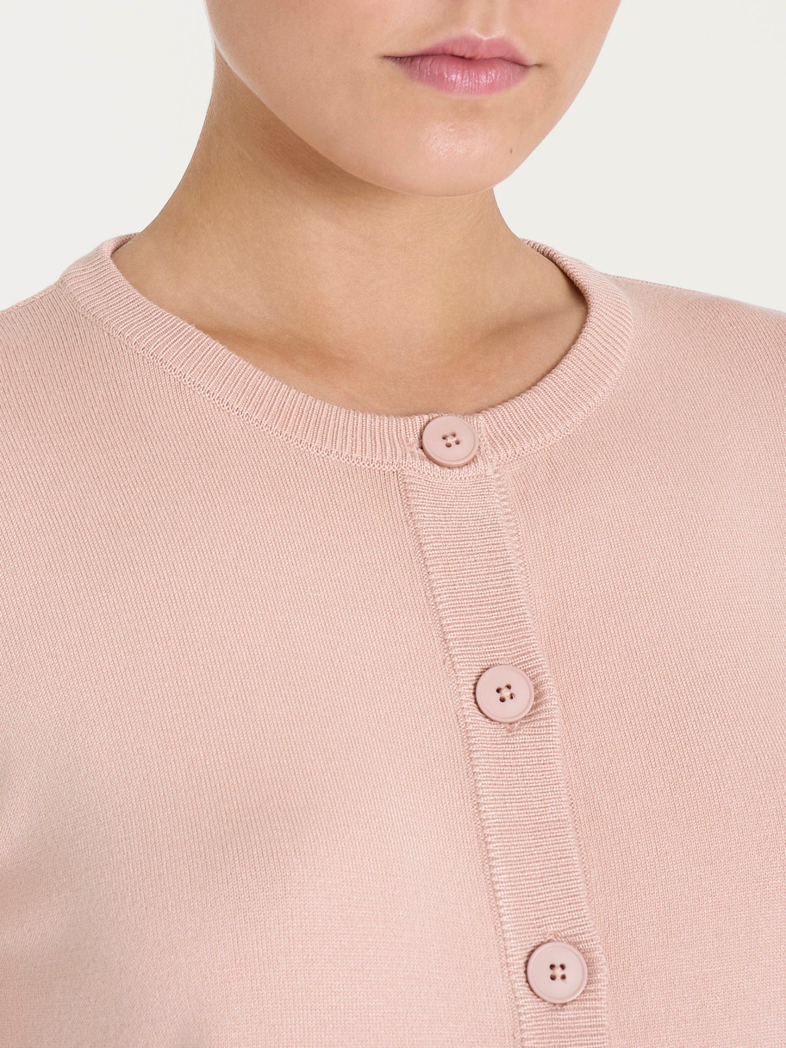 Cardigan con bottoni Four Seasons Rosa Donna - Ragno