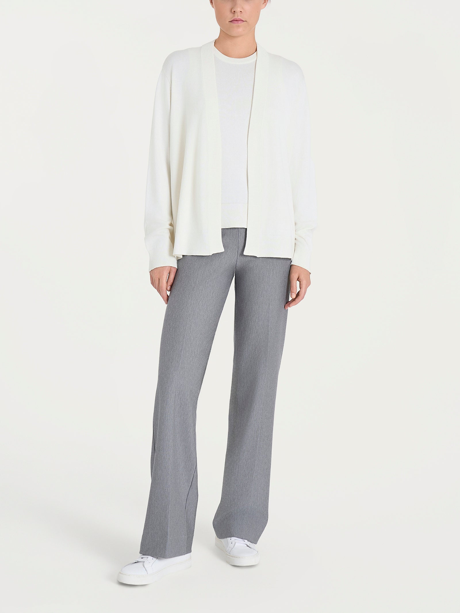 Cardigan corto Four Seasons Bianchi Donna - Ragno
