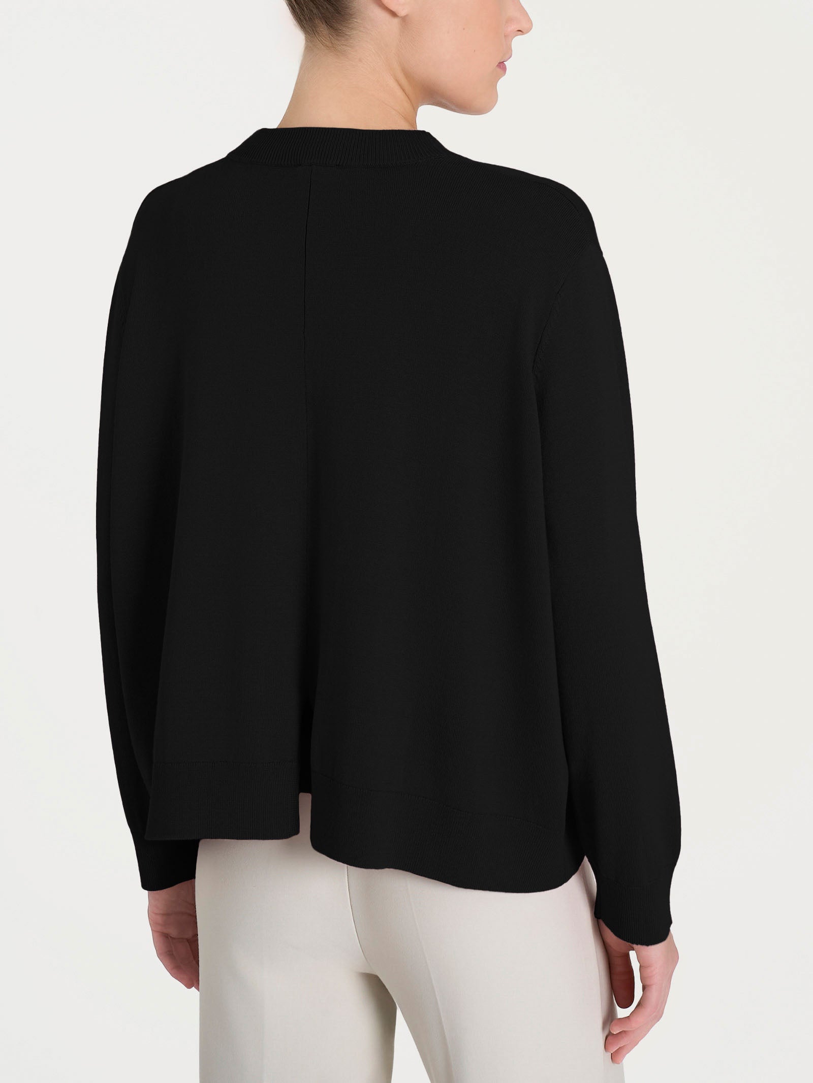 Cardigan corto Four Seasons Neri Donna - Ragno