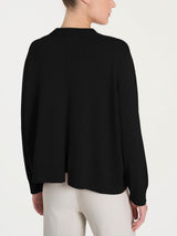 Cardigan corto Four Seasons Neri Donna - Ragno
