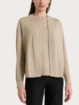 Cardigan corto Four Seasons Grigi Donna - Ragno