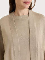 Cardigan corto Four Seasons Grigi Donna - Ragno