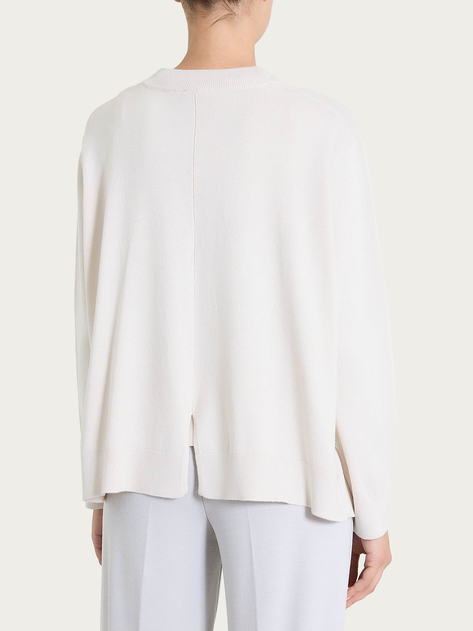 Cardigan corto Four Seasons Bianchi Donna - Ragno