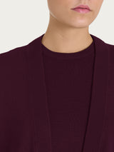 Cardigan corto Four Seasons Viola Donna - Ragno