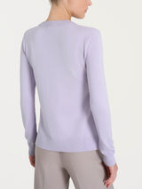 Maglia con scollo a V Four Seasons Rosa Donna - Ragno