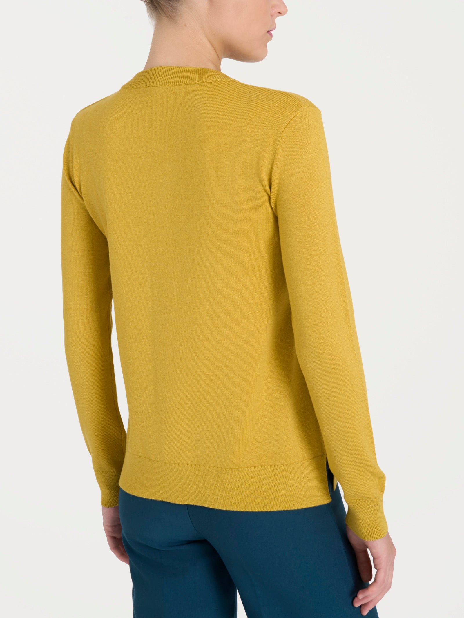 Maglia con scollo a V Four Seasons Gialli Donna - Ragno