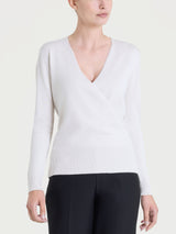 Maglia a portafoglio Four Seasons Bianchi Donna - Ragno