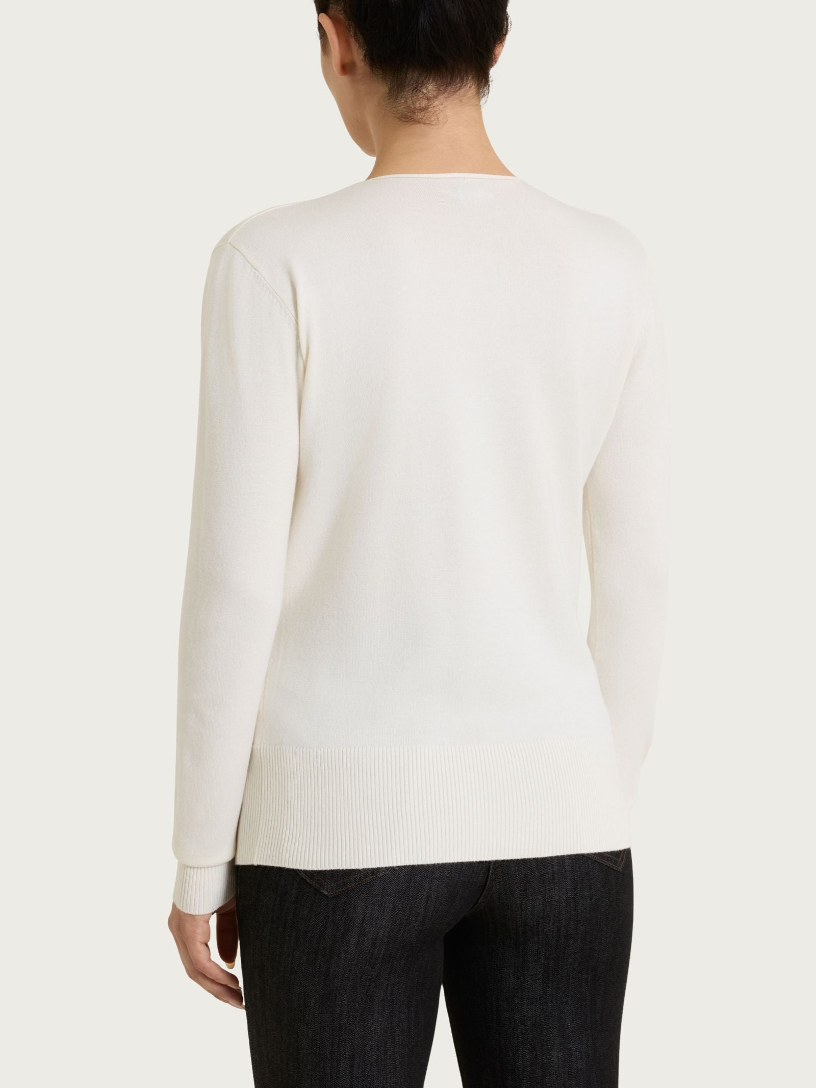 Maglia a portafoglio Four Seasons Bianchi Donna - Ragno