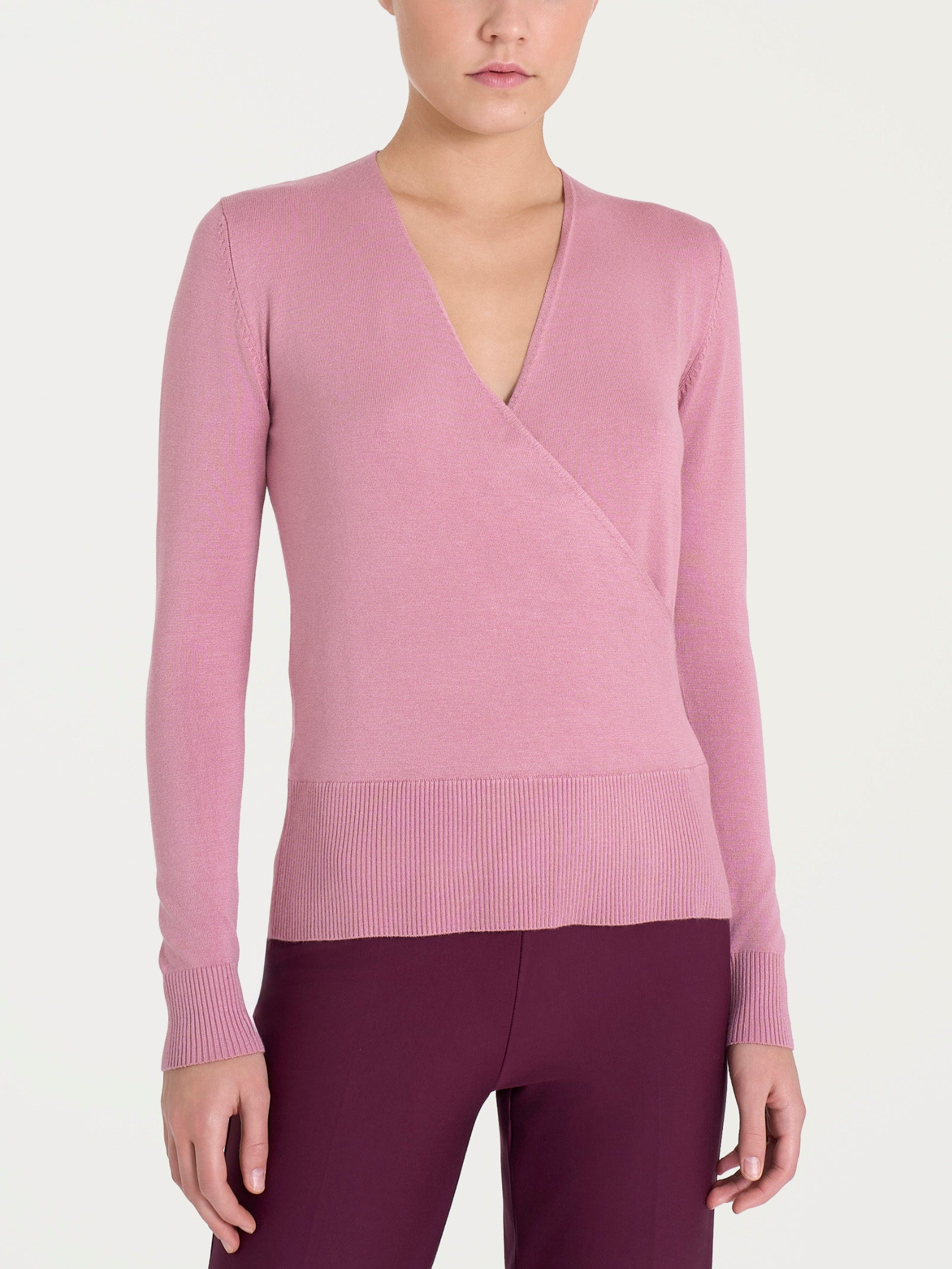 Maglia a portafoglio Four Seasons Rosa Donna - Ragno
