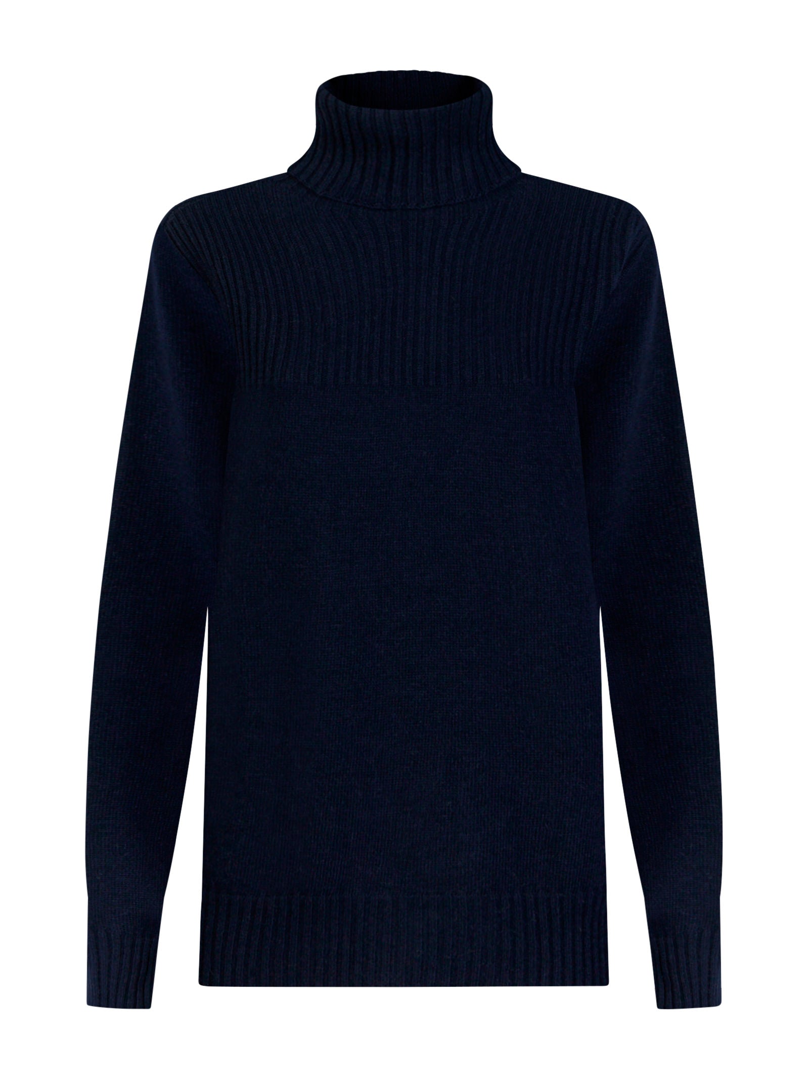 Pullover con collo roulè in Cashmere Blend -  - Ragno