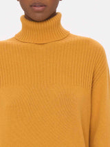 Pullover con collo roulè in Cashmere Blend -  - Ragno