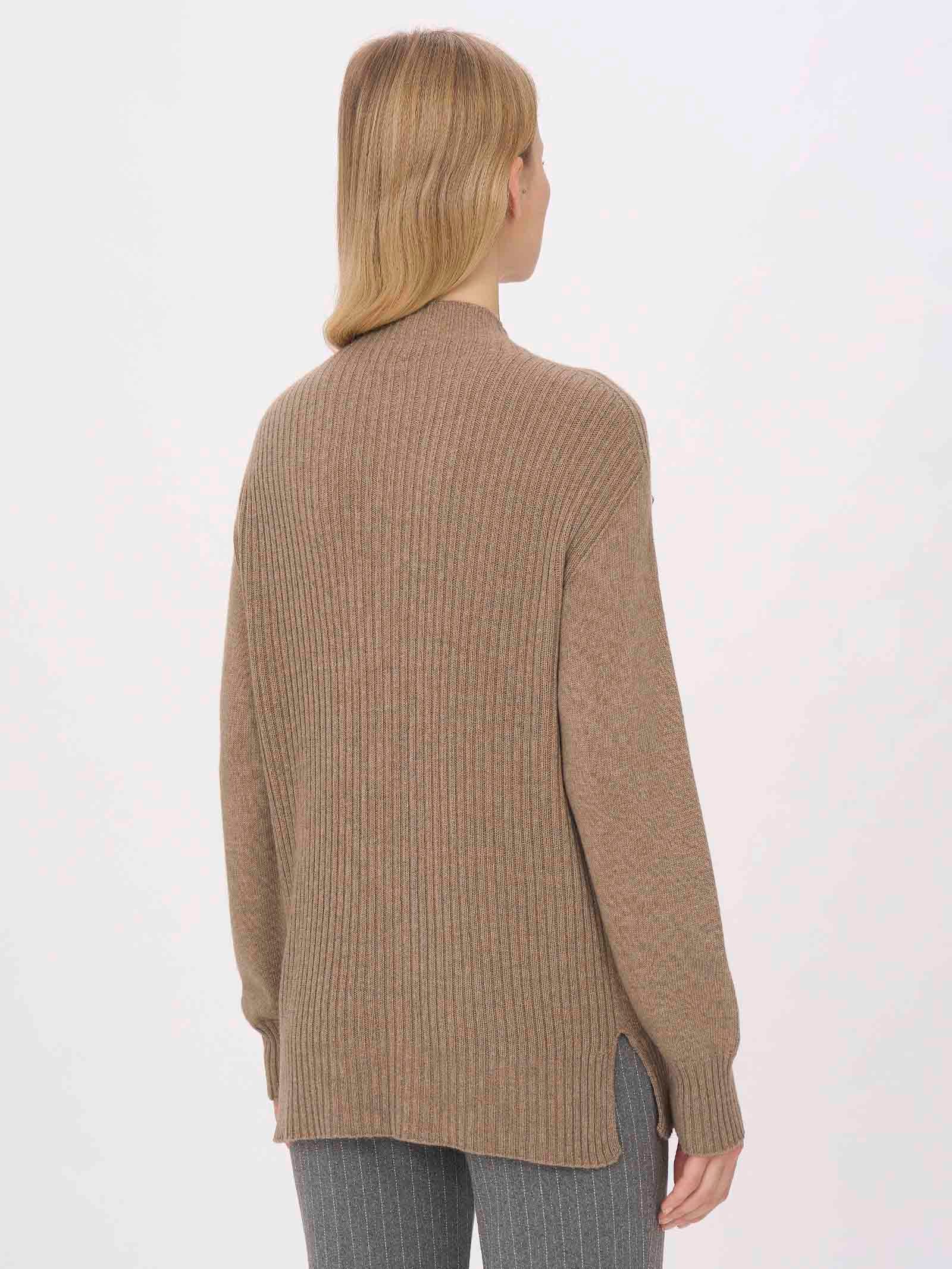 Pullover con collo a lupetto in Cashmere Blend -  - Ragno