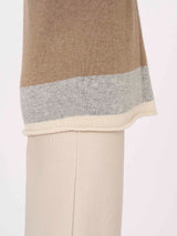 Pullover con collo a barchetta in Cashmere Blend -  - Ragno