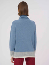 Pullover con collo a ciambella in Cashmere Blend -  - Ragno