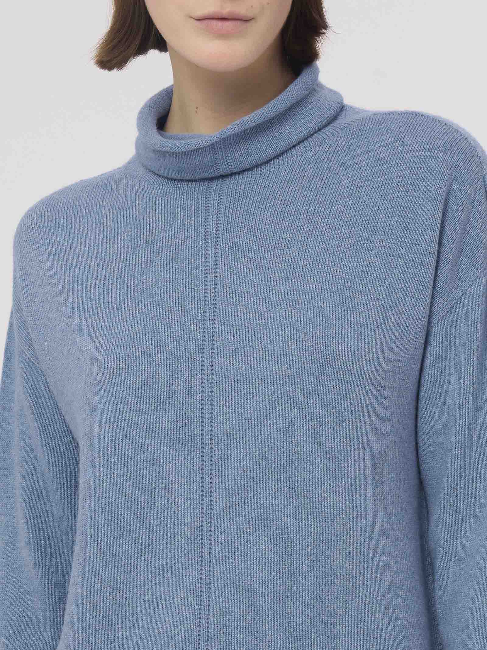 Pullover con collo a ciambella in Cashmere Blend -  - Ragno