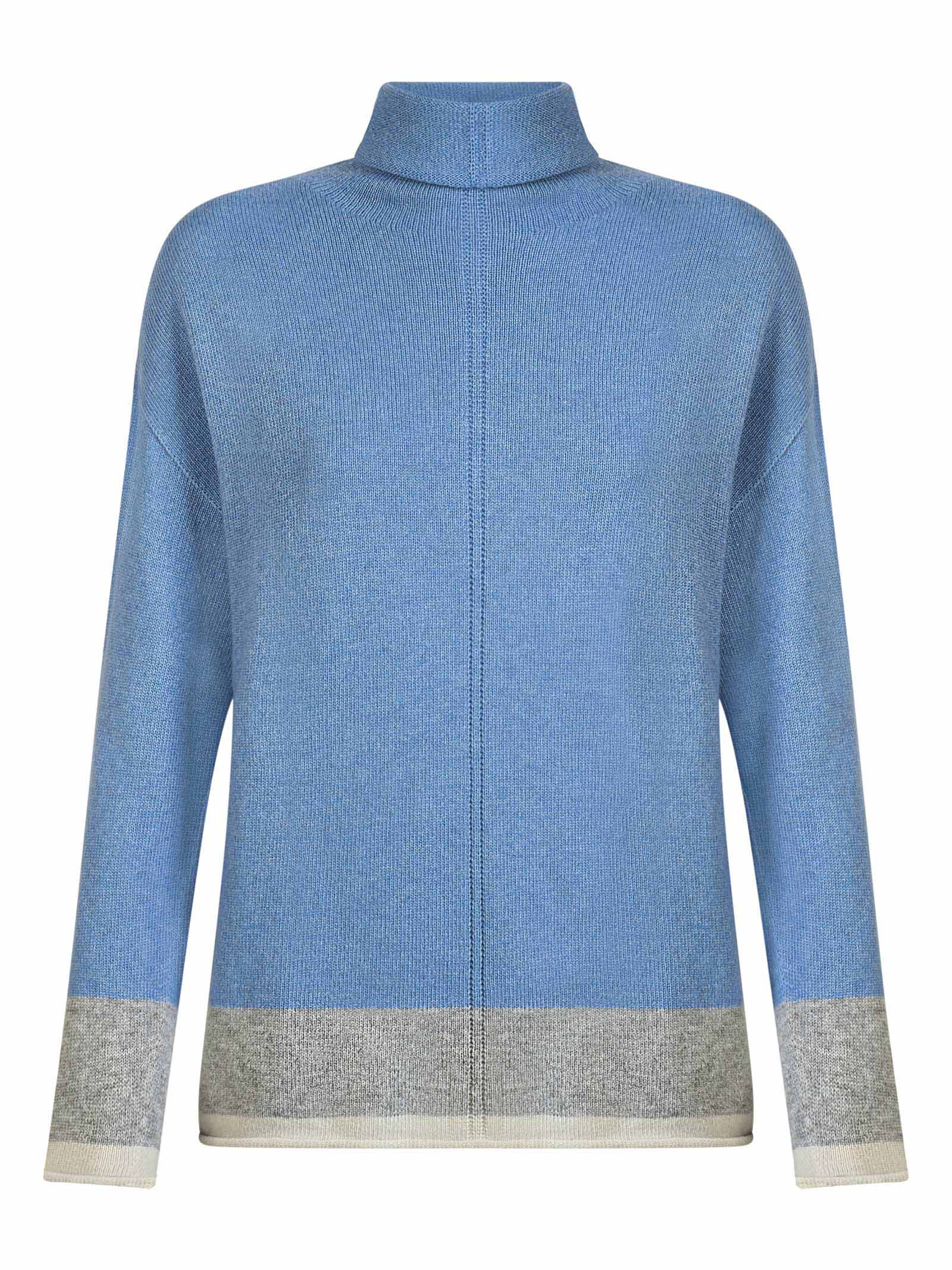 Pullover con collo a ciambella in Cashmere Blend -  - Ragno