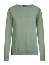 Maglia con scollo barchetta in filato Nice Wool -  - Ragno