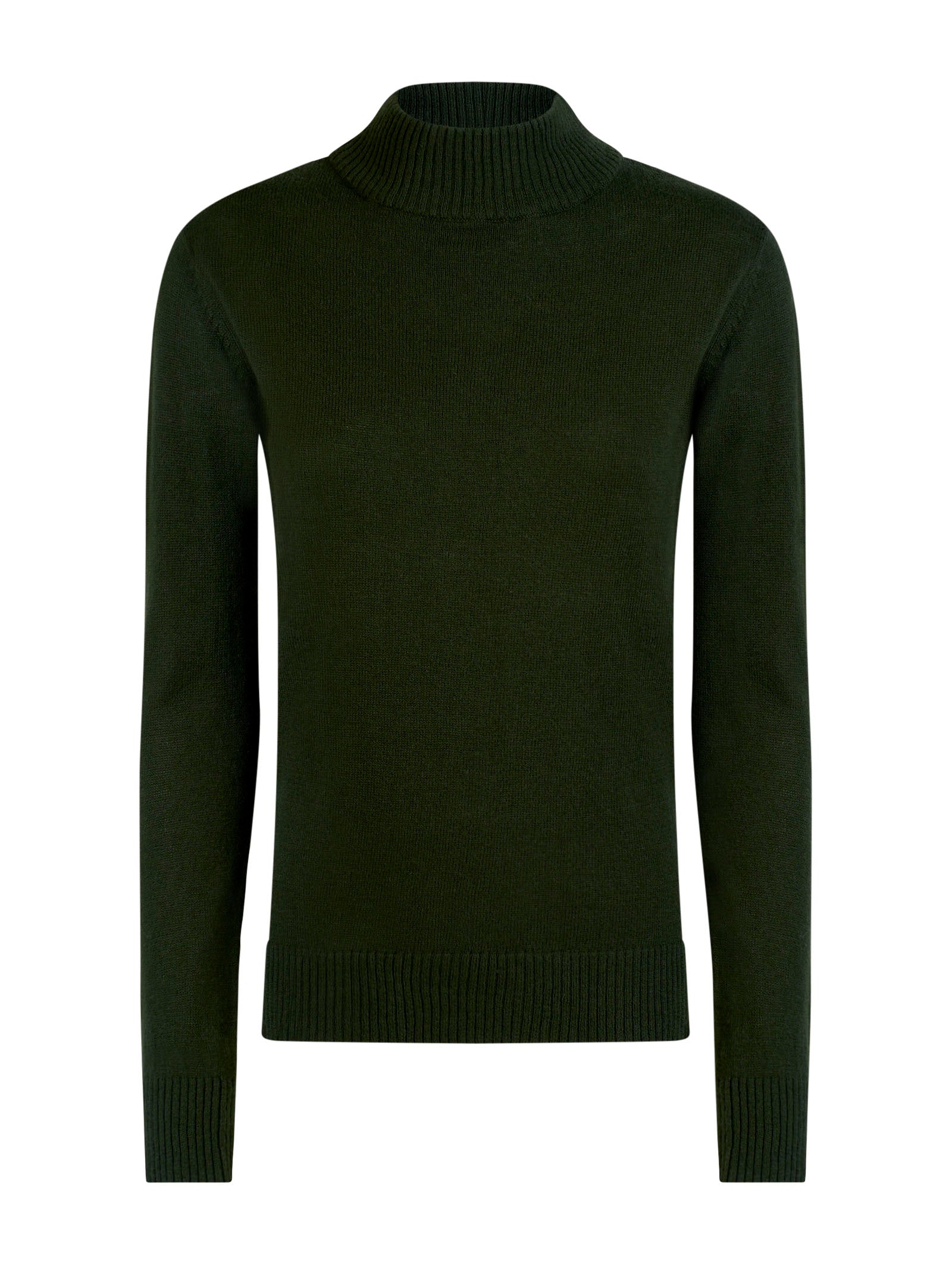 Maglia con collo lupetto in filato Nice Wool -  - Ragno