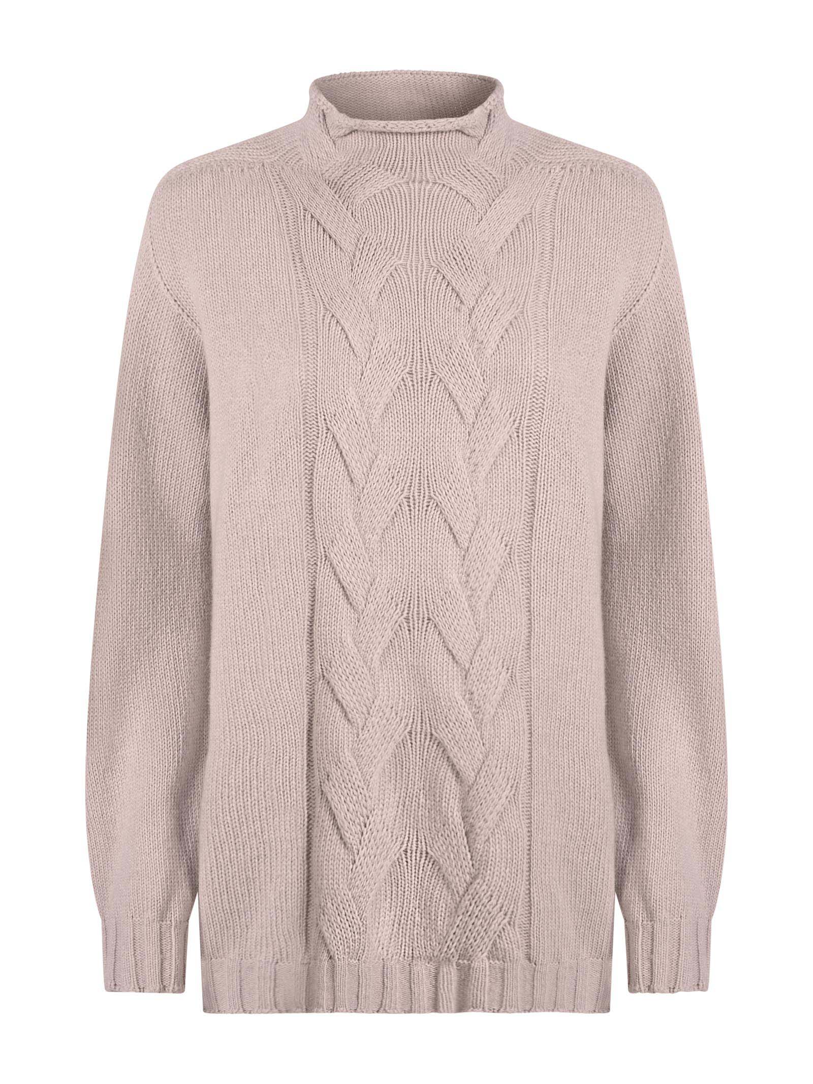 Pullover con collo vulcano in Cashmere Blend -  - Ragno