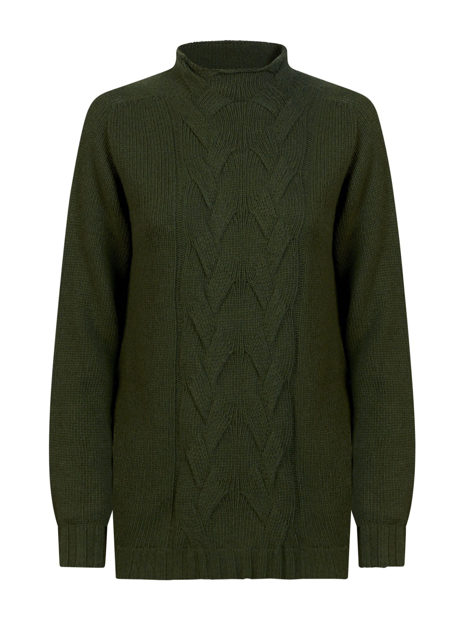 Pullover con collo vulcano in Cashmere Blend -  - Ragno