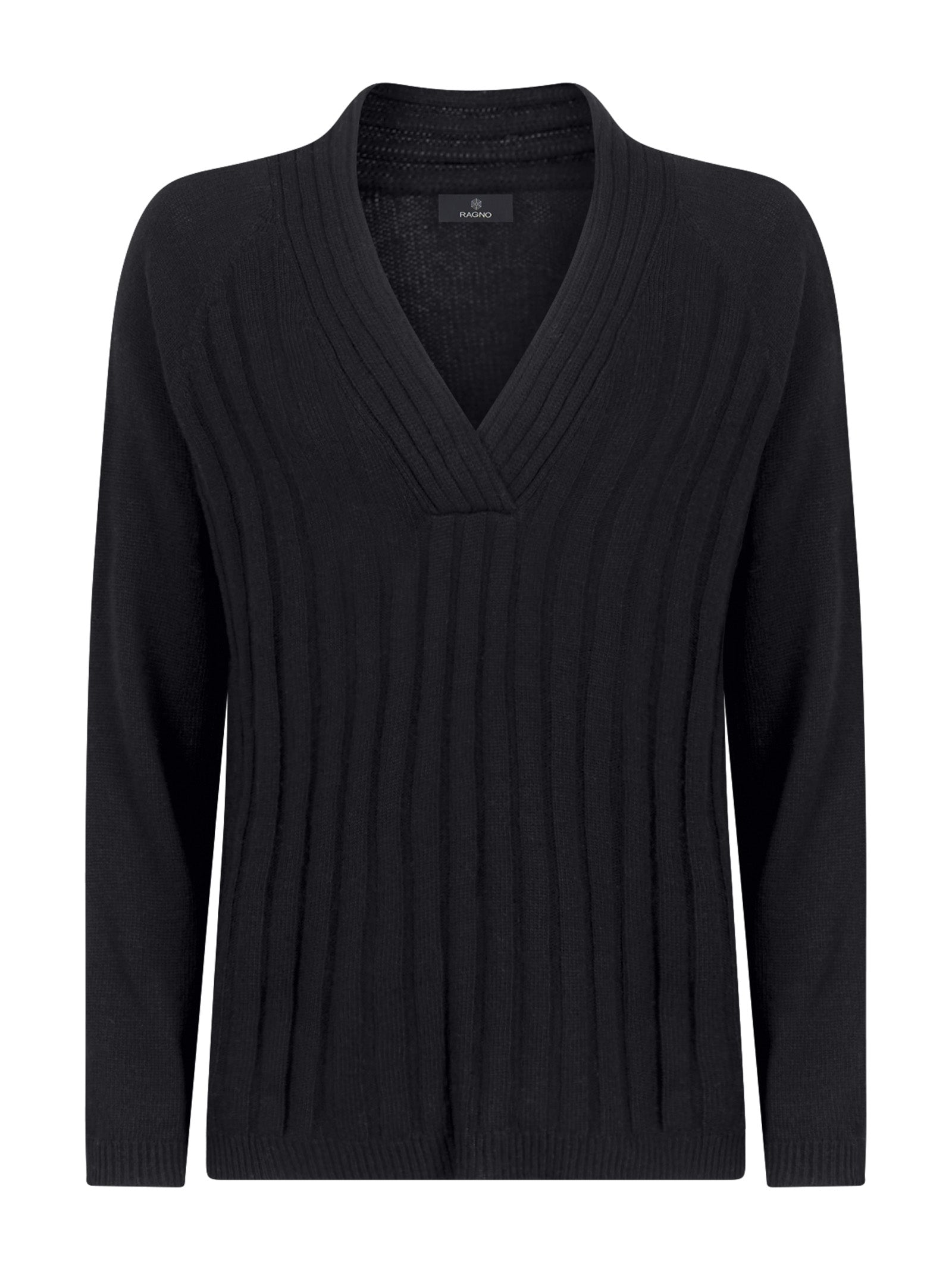 Pullover con scollo a V in Cashmere Blend -  - Ragno