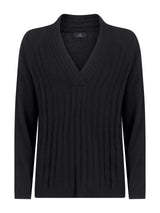 Pullover con scollo a V in Cashmere Blend -  - Ragno