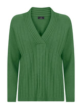 Pullover con scollo a V in Cashmere Blend -  - Ragno