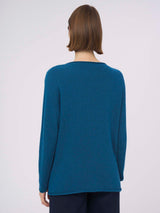 Pullover con scollo a barchetta in Cashmere Blend -  - Ragno