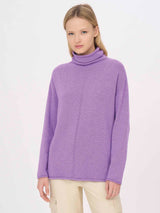 Pullover con collo a ciambella in Cashmere Blend -  - Ragno