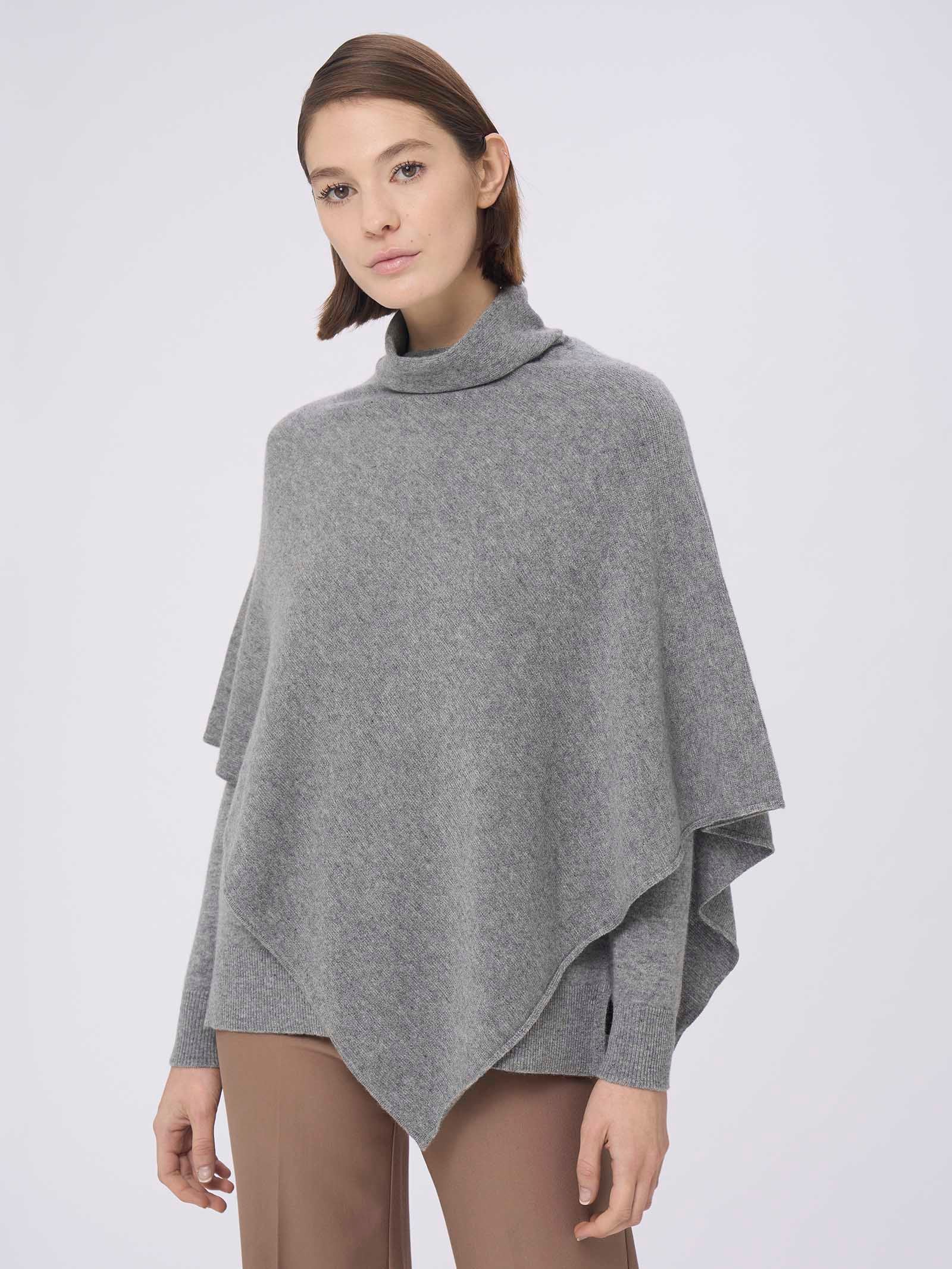 Poncho in filato Cashmerino -  - Ragno