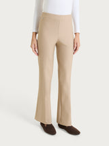 Flare-Hose aus Compact Grigi für Damen – Ragno