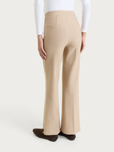 Flare-Hose aus Compact Grigi für Damen – Ragno
