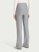 Pantalone flare in Compact Neri Donna - Ragno