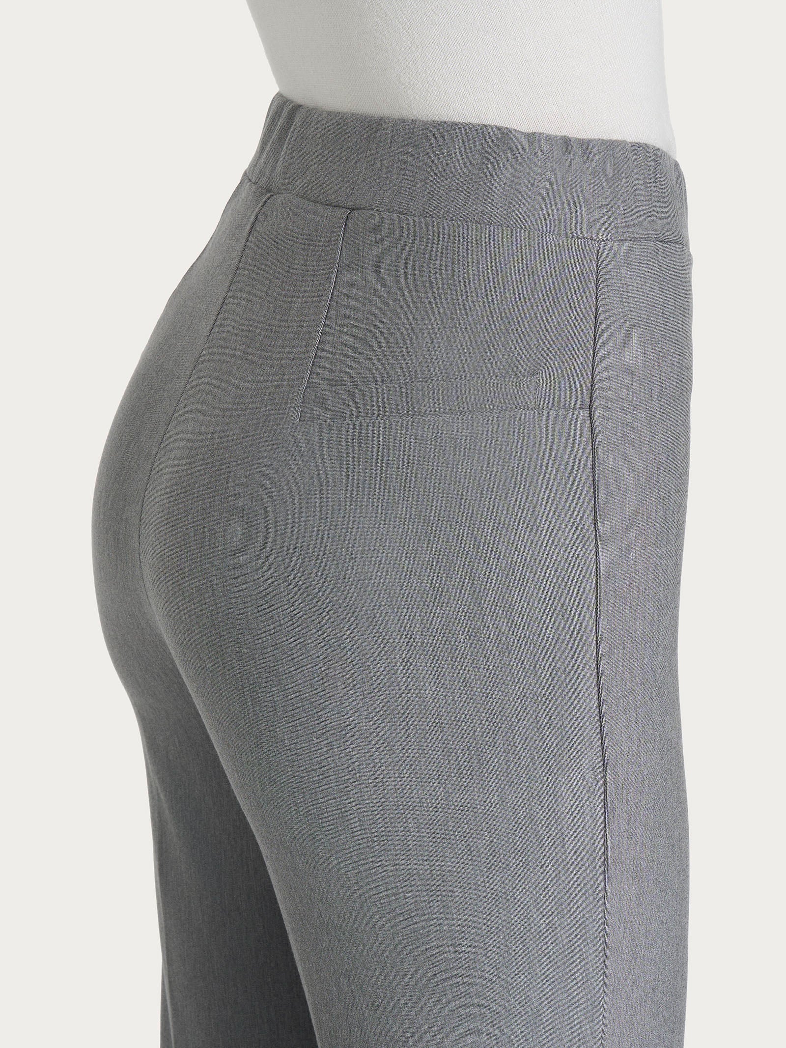 Pantalone flare in tessuto Compact Neri Donna - Ragno