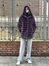 Pantalone flare in Compact Neri Donna - Ragno