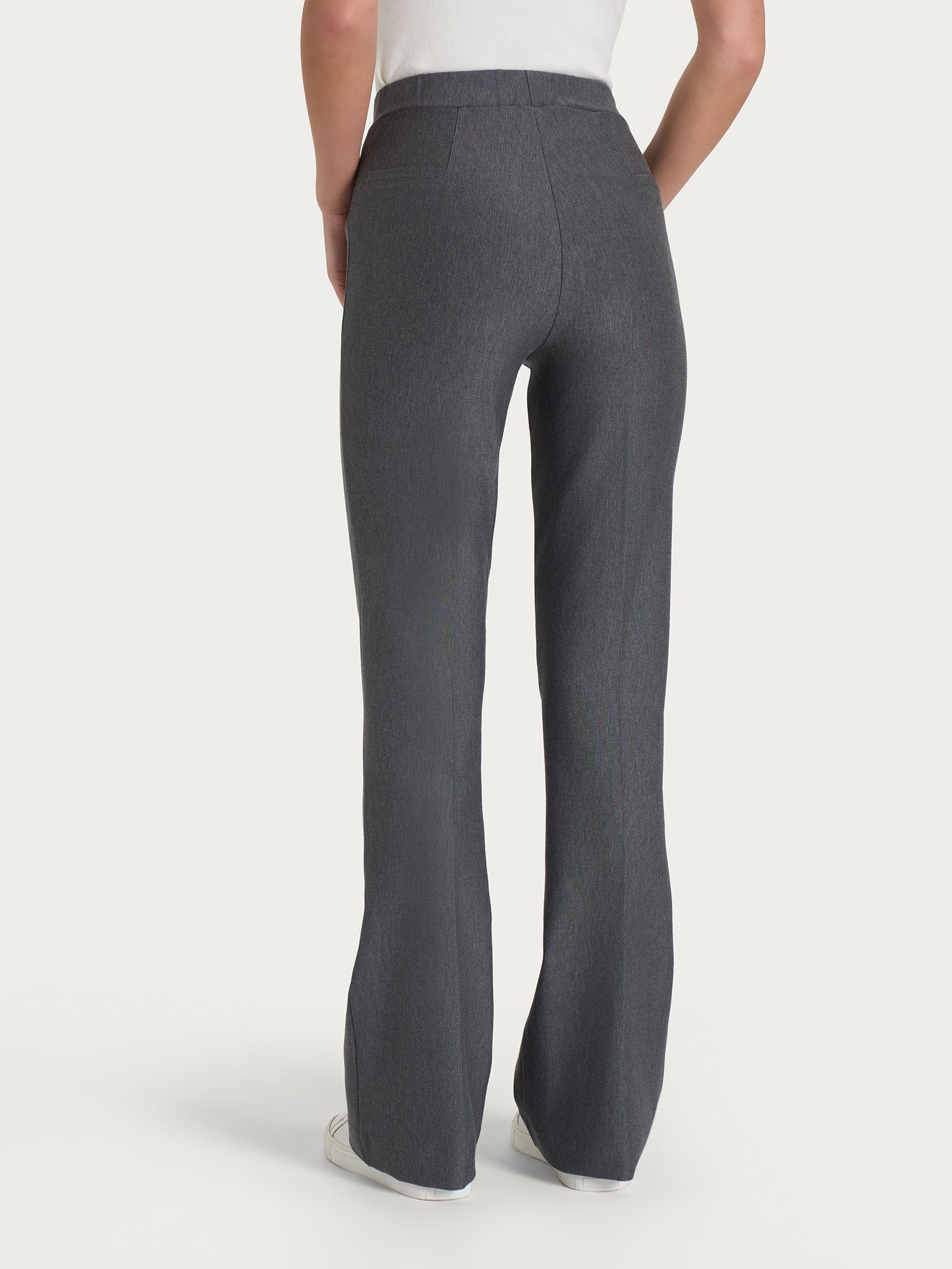 Pantalone flare in Compact Neri Donna - Ragno