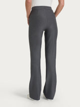 Pantalone flare in Compact Neri Donna - Ragno