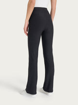Pantalone flare in tessuto Compact Neri Donna - Ragno