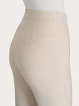 Pantalone flare in tessuto Compact Bianchi Donna - Ragno