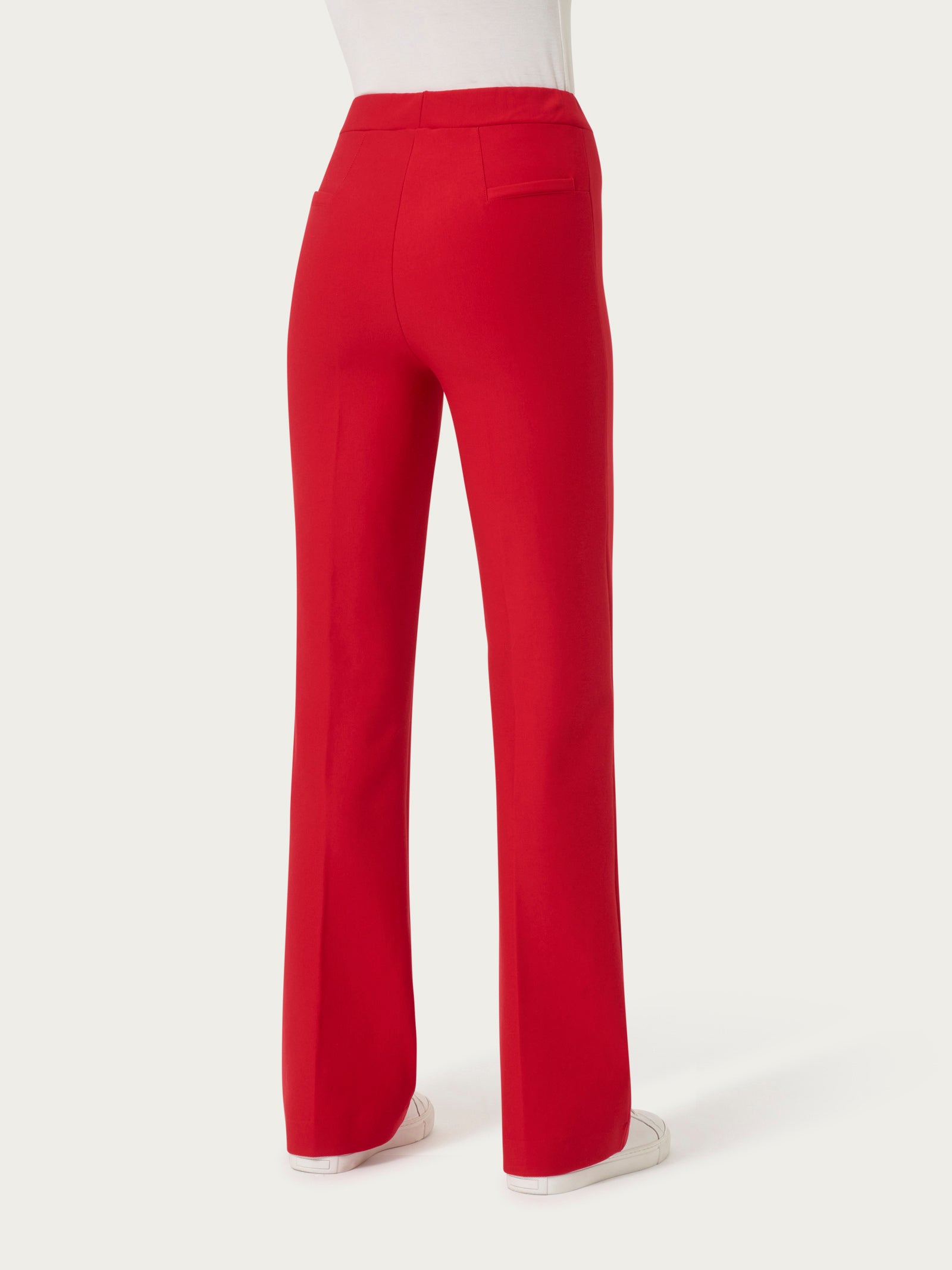 Flare pants in Compact Salsa Ragno