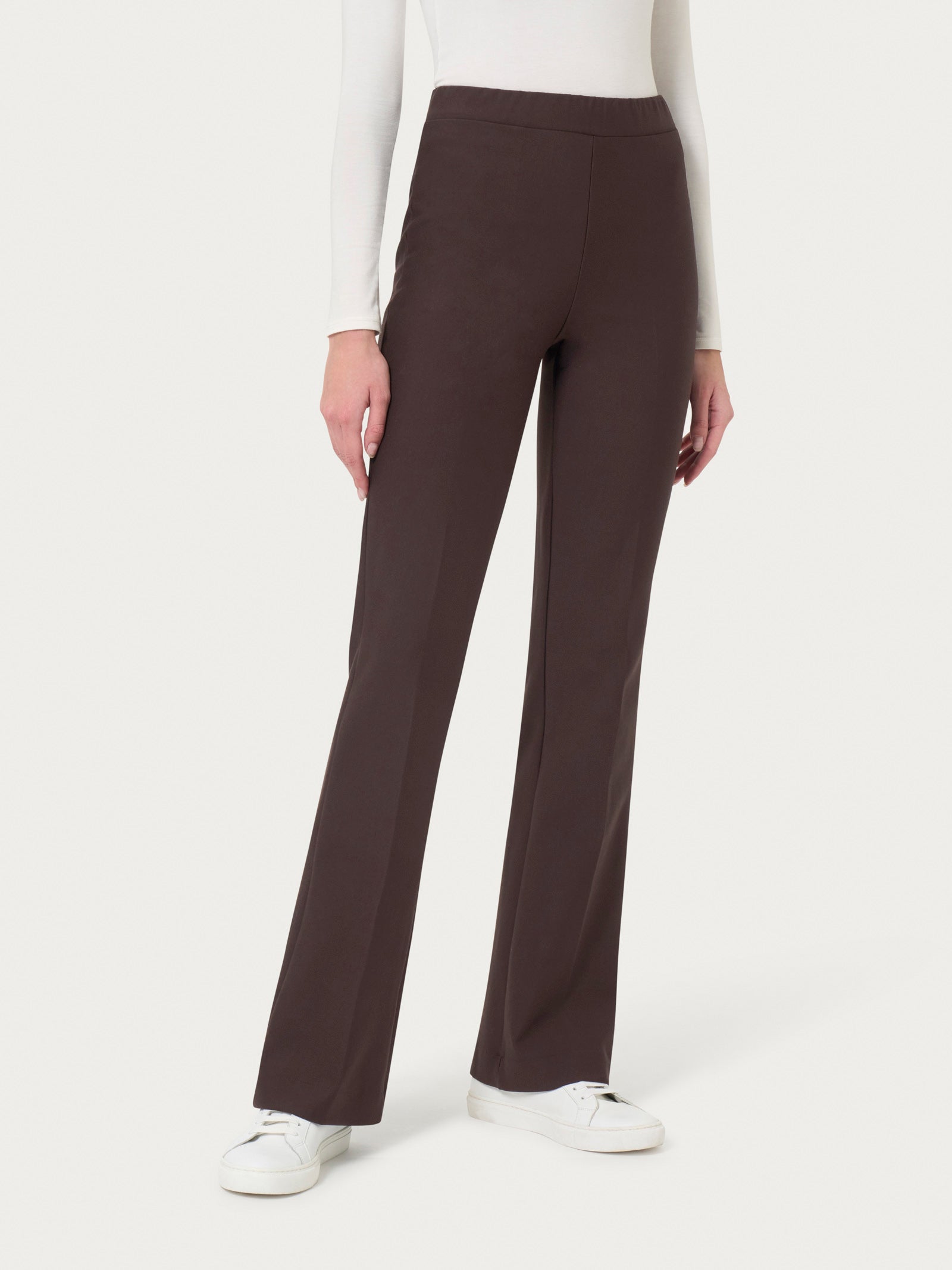 Pantalone flare in tessuto Compact -  - Ragno