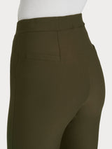 Pantalone flare in tessuto Compact Verdi Donna - Ragno