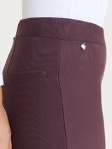 Pantalone flare in Compact Viola Donna - Ragno