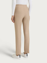 Pantalone a gamba dritta in Compact Grigi Donna - Ragno