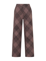 Pantalone ampio in tessuto Digital Wool -  - Ragno