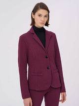 Blazer a 2 bottoni in Eco Jacquard -  - Ragno