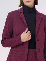 Blazer a 2 bottoni in Eco Jacquard -  - Ragno