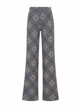 Pantalone a palazzo in Eco Techno Fleece -  - Ragno