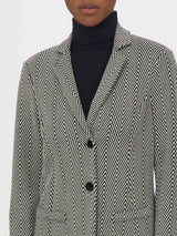 Blazer a 2 bottoni in Eco Jacquard -  - Ragno