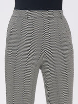 Pantalone a gamba dritta in tessuto  Eco Jacquard -  - Ragno